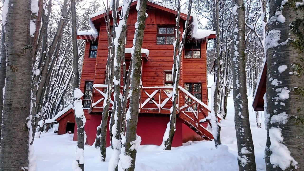 Cabanas Bosque Del Faldeo 우수아이아 외부 사진